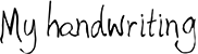 Font My Handwriting