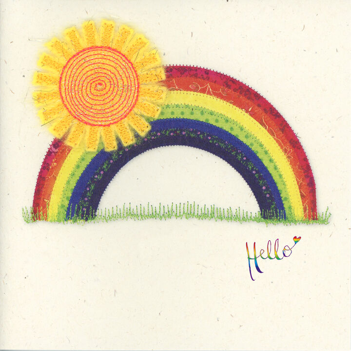 Sunshine with Rainbow