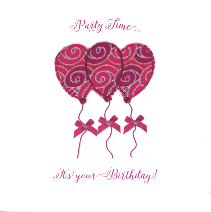 Jazzy Pink Balloons
