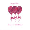 1740 Pink Jazzy Balloons