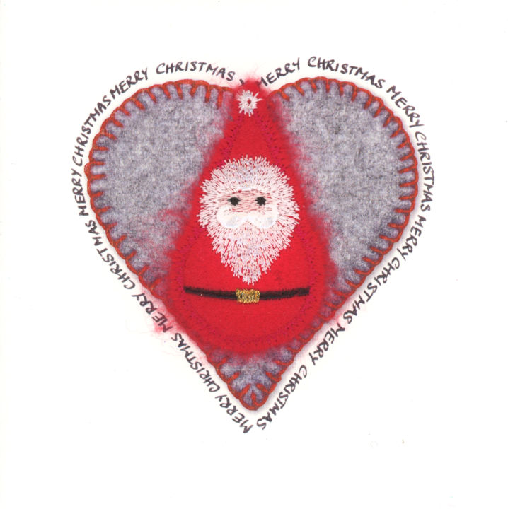 Fluffy Santa