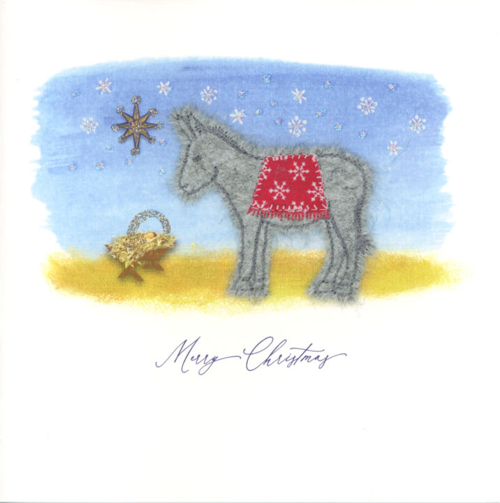 Donkey with Stars and Crib