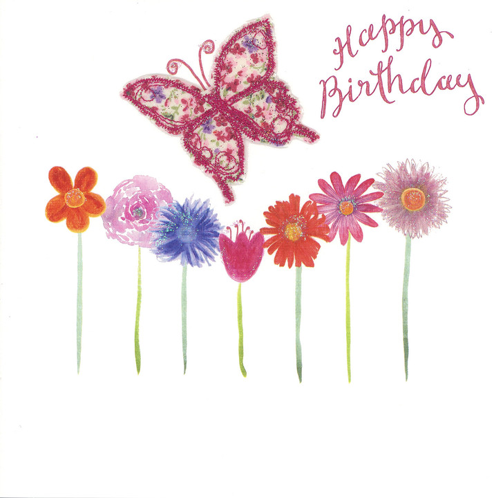 Butterfly in Flowers