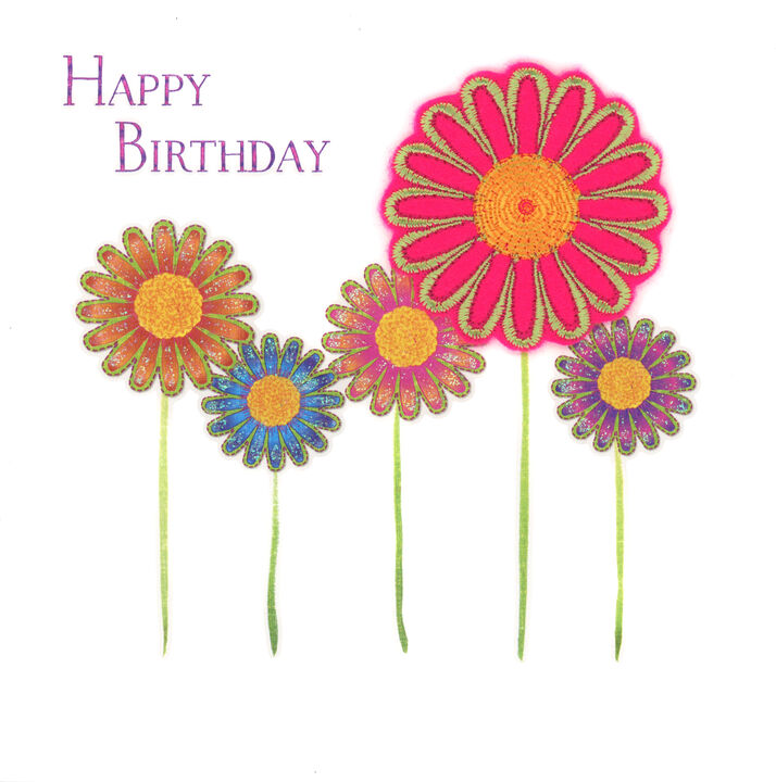 Fuchsia Pink Daisy