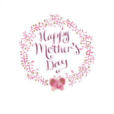 Embroidered Mother's Day Cards