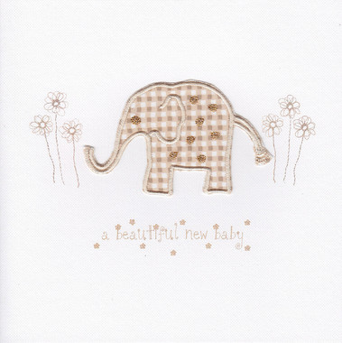 Photography of Cream Gingham Elephant