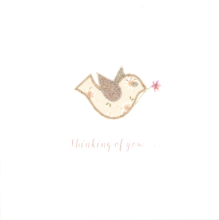 Sympathy Floral Dove