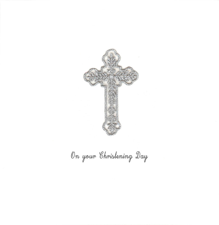 Silver Leaf Cross