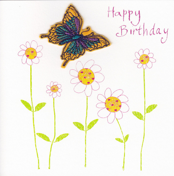 Butterfly in the flowers