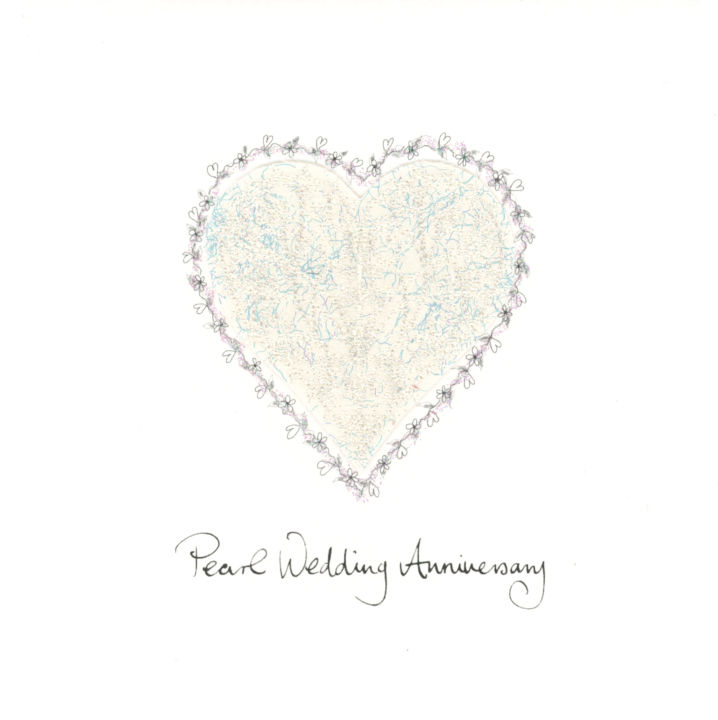 Ivory Filigree Heart