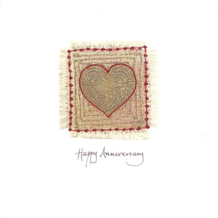Gold and Ruby Heart