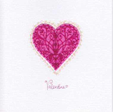 Photography of Pink Filigree Heart