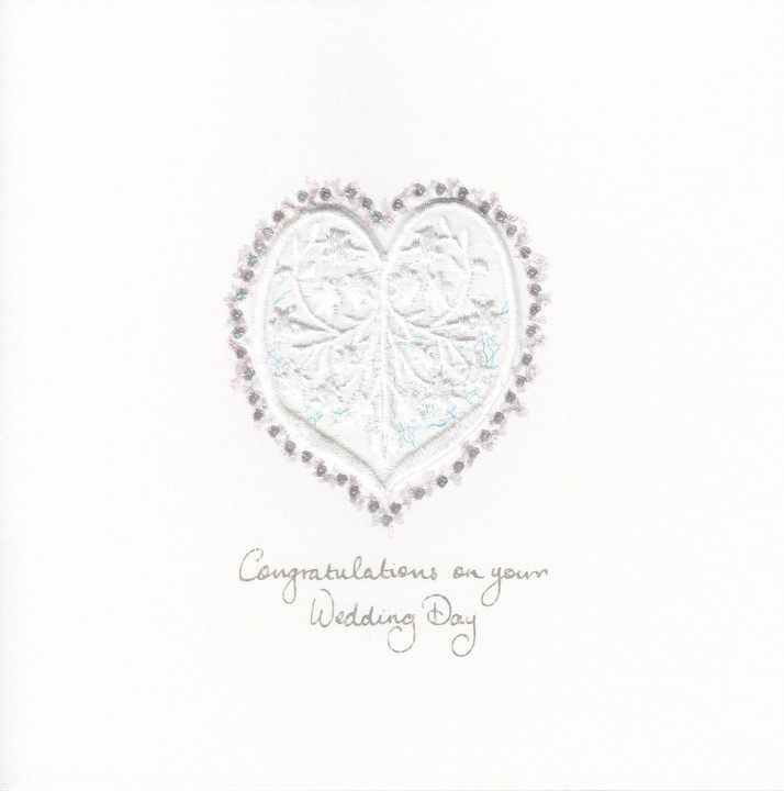 White Jewel Heart